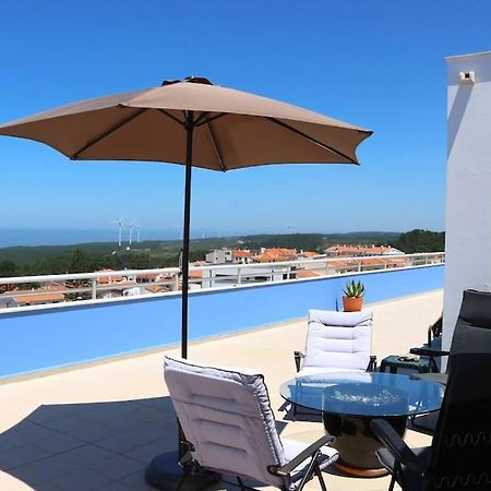 Sitio Penthouse - Big Terrace With Sea View & Bbq Villa Nazare Ngoại thất bức ảnh