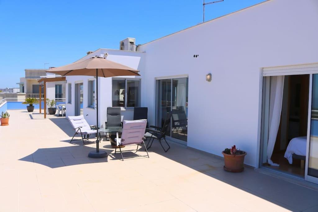 Sitio Penthouse - Big Terrace With Sea View & Bbq Villa Nazare Ngoại thất bức ảnh