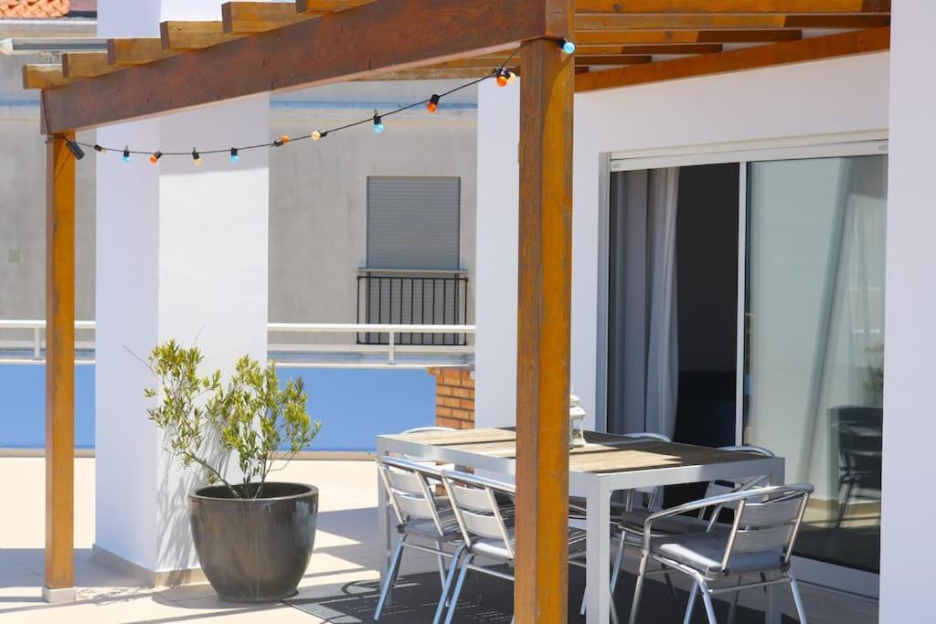 Sitio Penthouse - Big Terrace With Sea View & Bbq Villa Nazare Ngoại thất bức ảnh