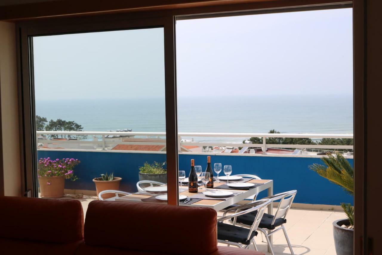 Sitio Penthouse - Big Terrace With Sea View & Bbq Villa Nazare Ngoại thất bức ảnh