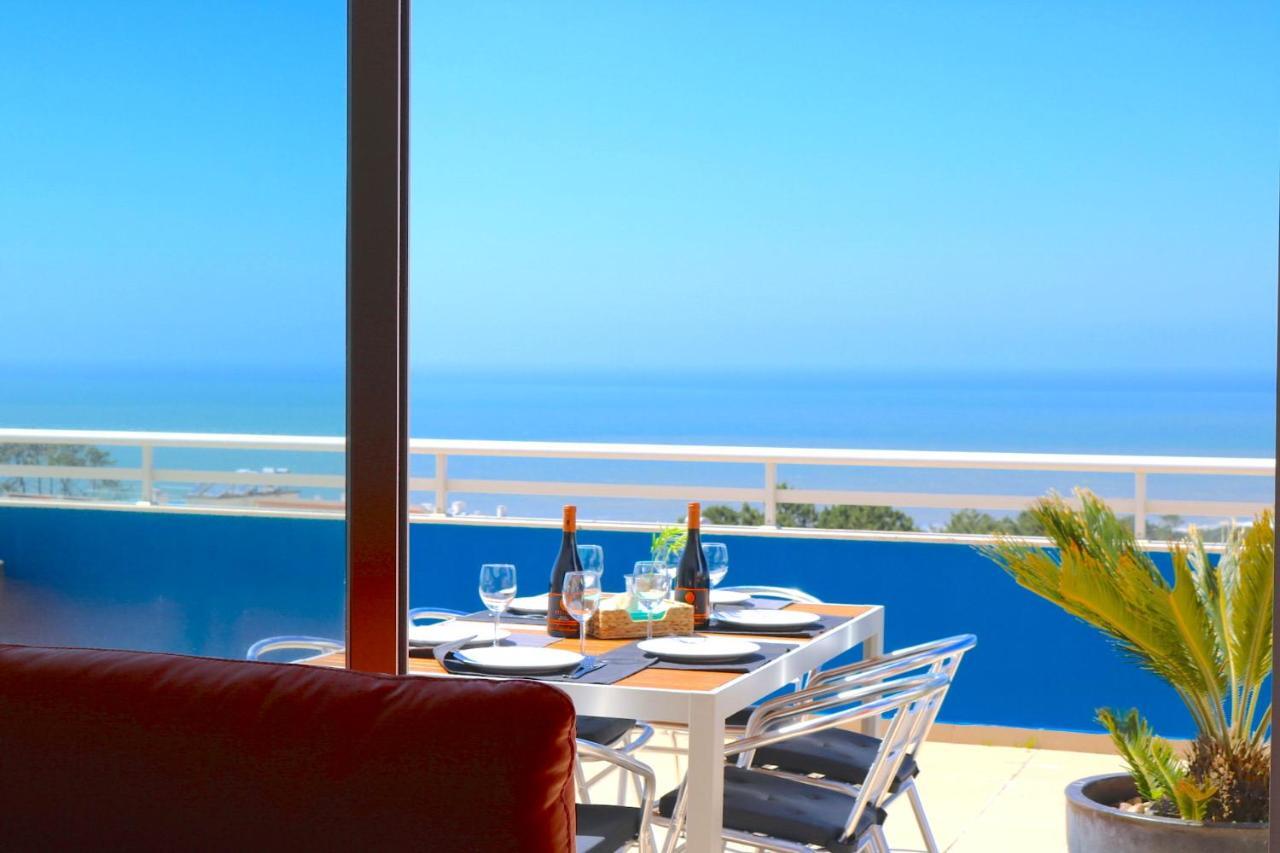 Sitio Penthouse - Big Terrace With Sea View & Bbq Villa Nazare Ngoại thất bức ảnh